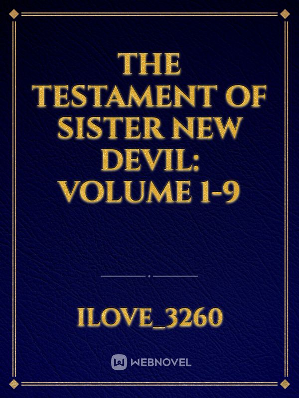 the testament of sister new devil: volume 1-9 icon