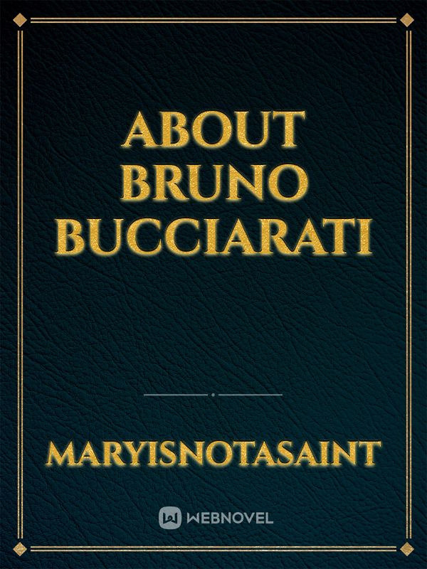 About Bruno Bucciarati icon