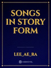 Songs in story form Book