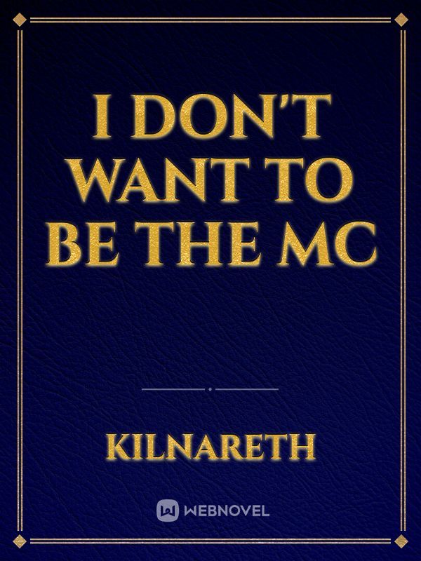 I Don't Want To Be The MC