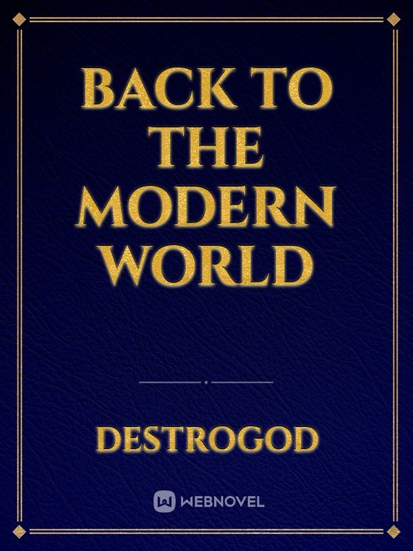 Back to the Modern World Book