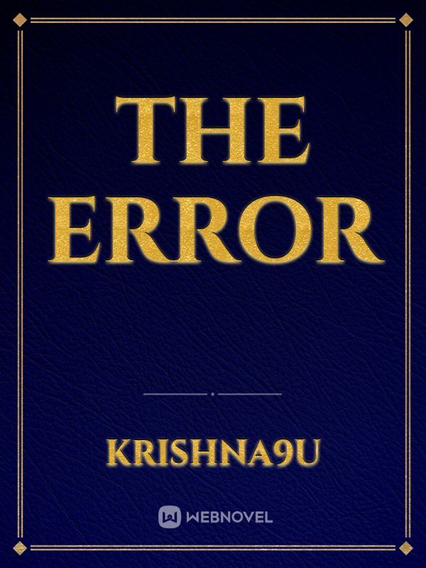THE ERROR Book