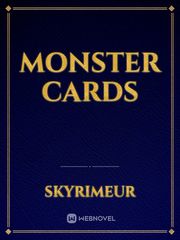 Monster Cards Book