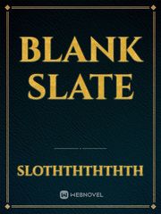 Blank Slate Book