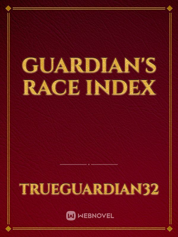 Guardian's Race Index Book