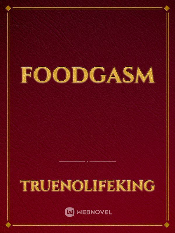 Foodgasm Book