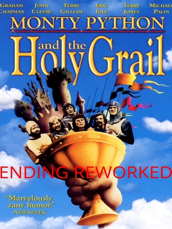 Monty Python and the Holy Grail Ending - Rewritten Book