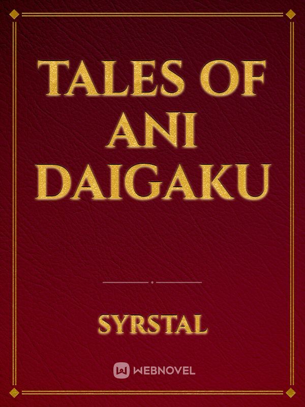 Tales of Ani Daigaku Book