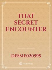 That secret encounter Book