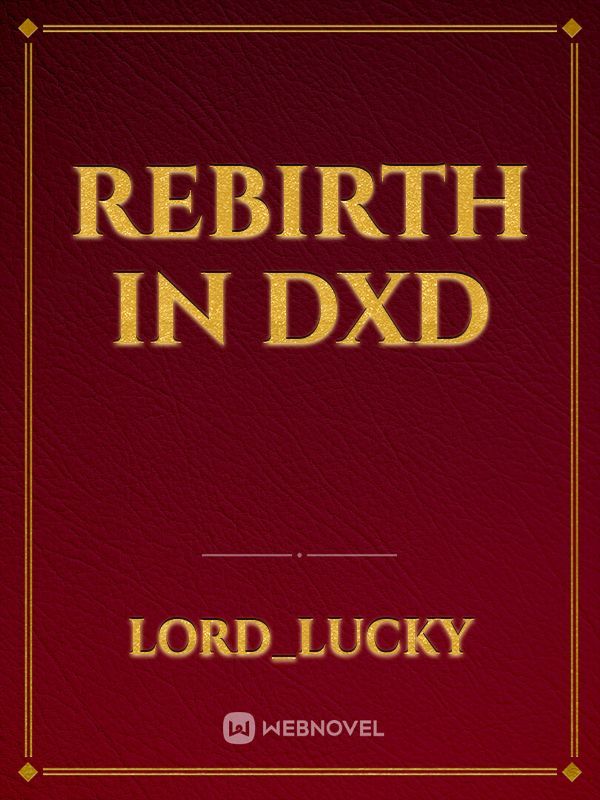 Rebirth in dxd Book