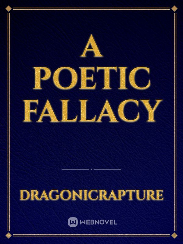 A Poetic Fallacy Book