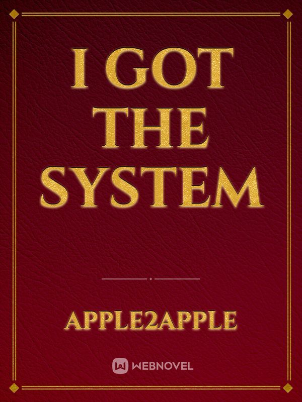 I got the System Book