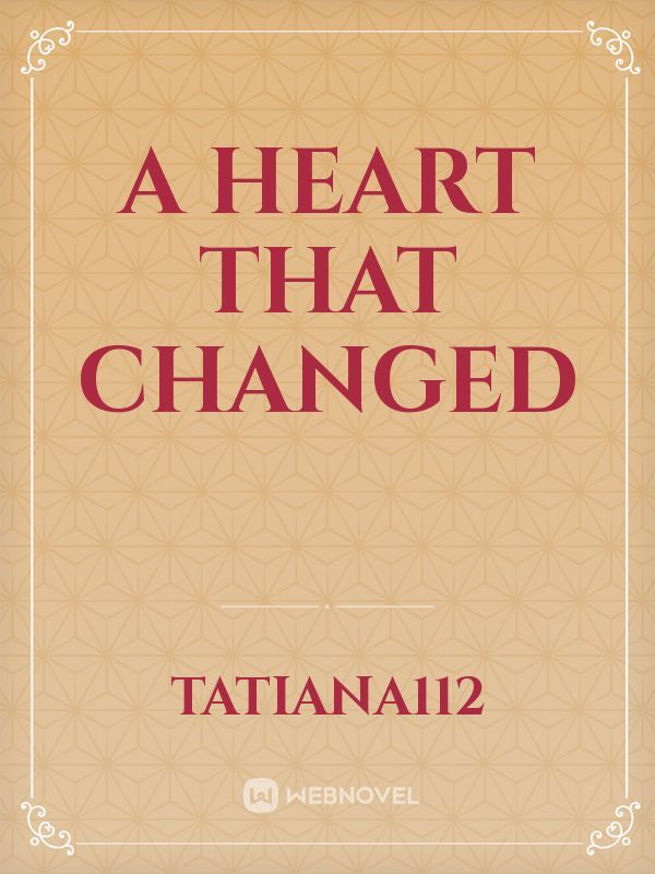 A heart that changed Book