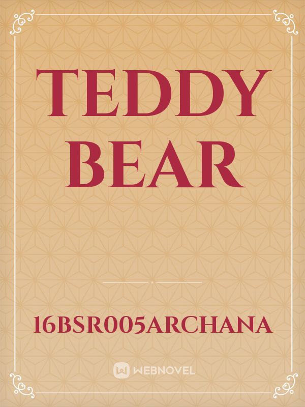 Teddy bear Book