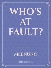 Who's at Fault? Book