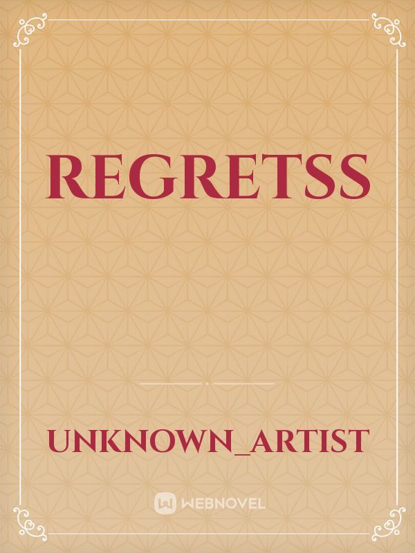 Regretss Book