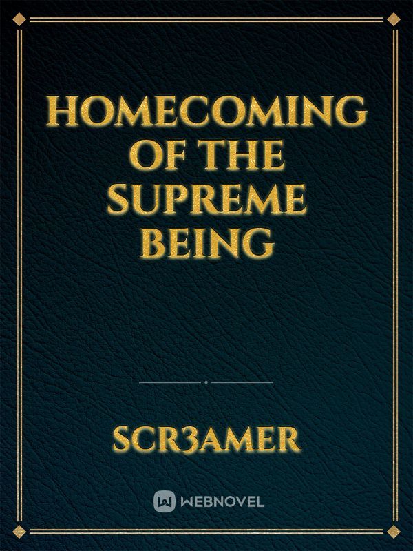 Homecoming of the supreme being Book