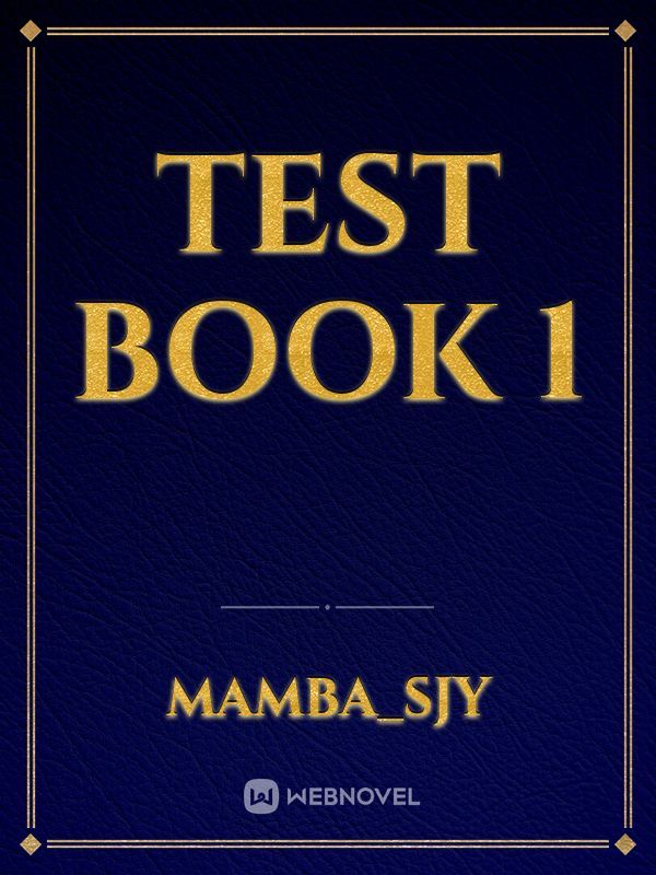 Test Book 1 Book