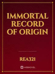 Immortal Record of Origin Book