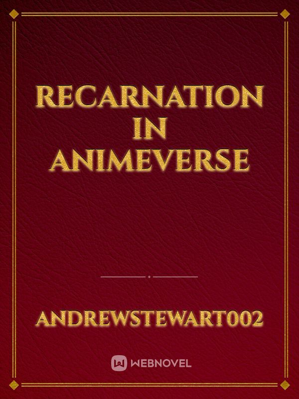 Recarnation in Animeverse Book