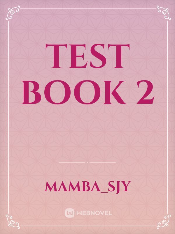 Test Book 2 Book