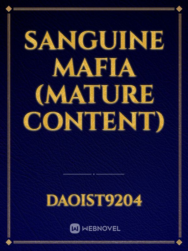 Sanguine Mafia (Mature content) Book
