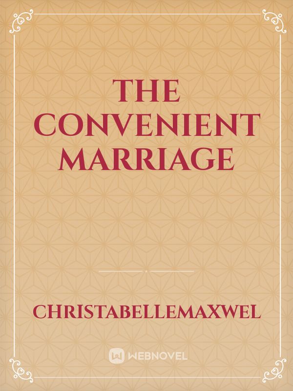 The convenient marriage
