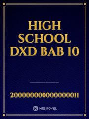 High School DxD Bab 10 Book