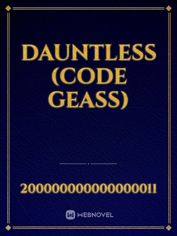 Dauntless (Code Geass) Book
