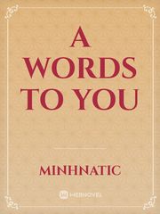 A Words To You Book