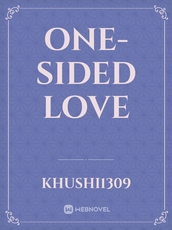 One-sided love Book