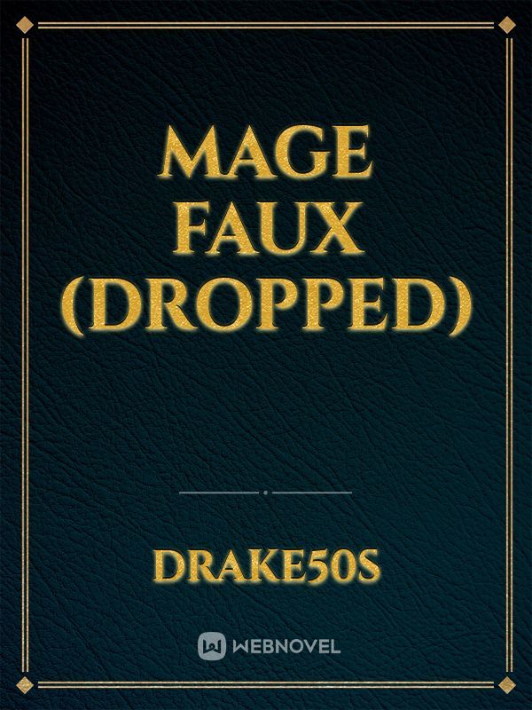 Mage Faux (Dropped) Book