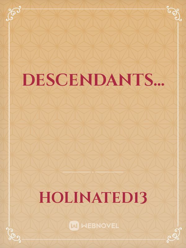 Descendants... Book
