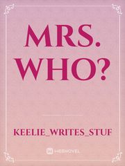 Mrs. Who? Book