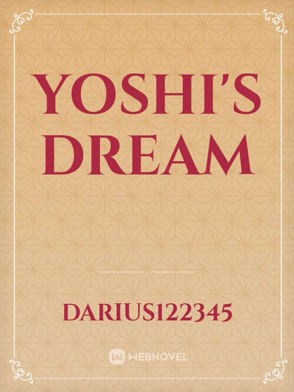 Yoshi's Dream Book