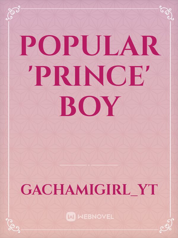 Popular 'Prince' Boy Book