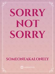 Sorry not Sorry Book