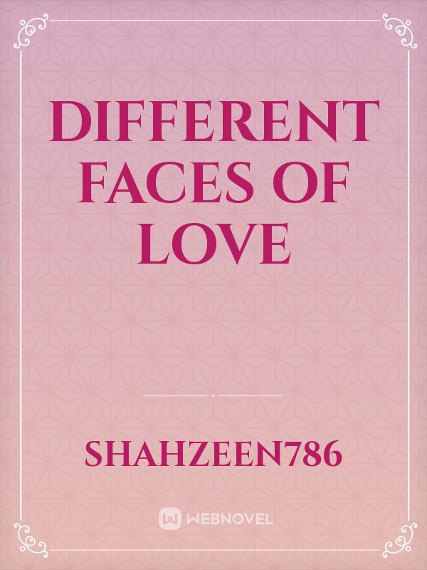 DIFFERENT FACES OF LOVE Book