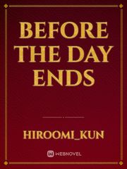 Before the Day Ends Book
