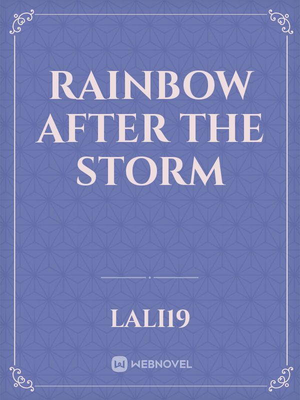 Rainbow after the storm Book