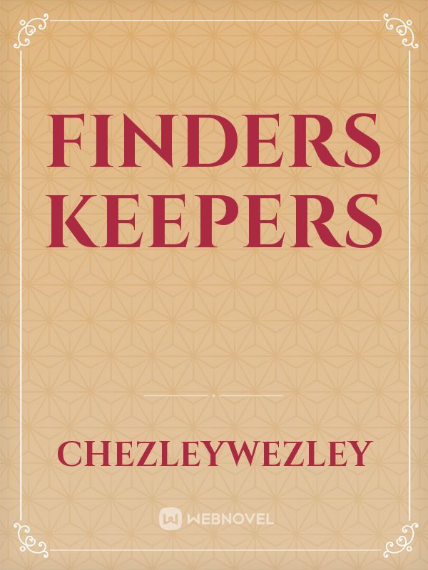 Finders Keepers Book