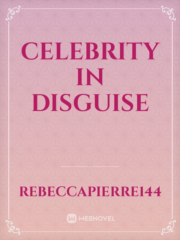 celebrity in disguise Book