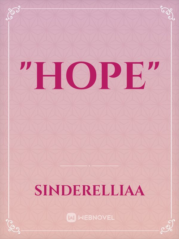 "HOPE" Book
