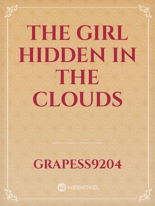 The girl hidden in the clouds Book