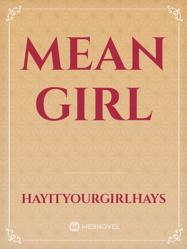 Mean Girl Book