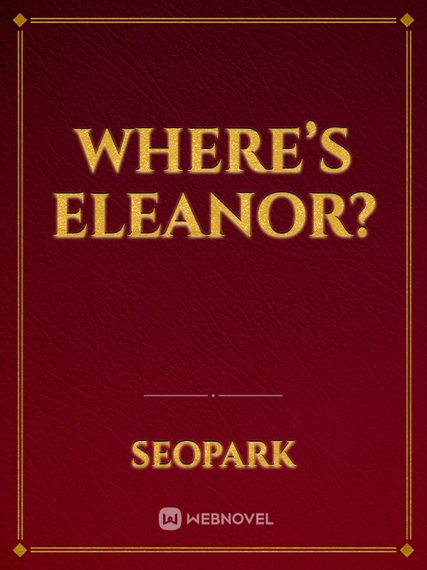 Where’s Eleanor? Book