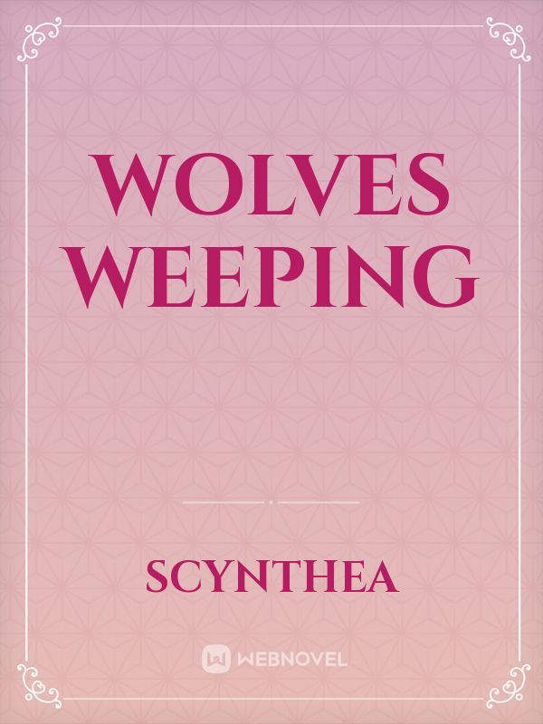 Wolves Weeping Book