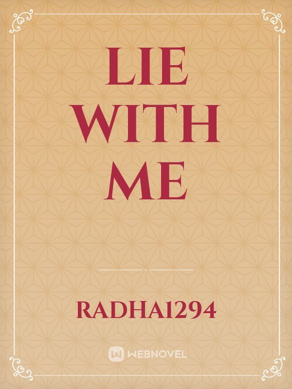 lie with me Book