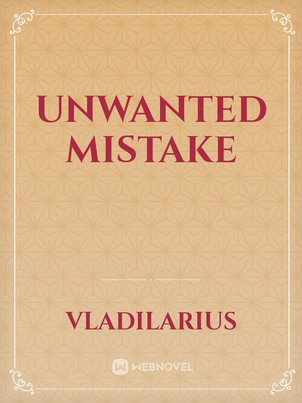 Unwanted Mistake Book