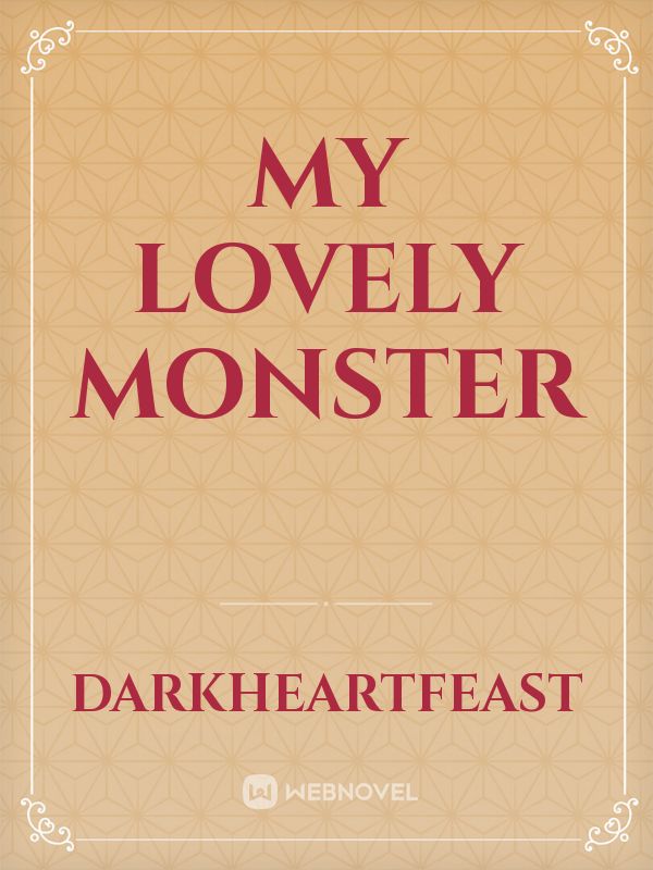 My Lovely Monster Book